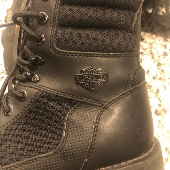 Harley Davidson Men’s Riding Boots, Size 10 1/2, Excellent Condition - Picture 4 of 12